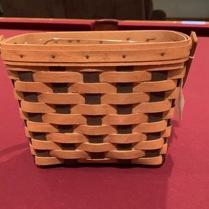 Longaberger Basket And Protector From 1988